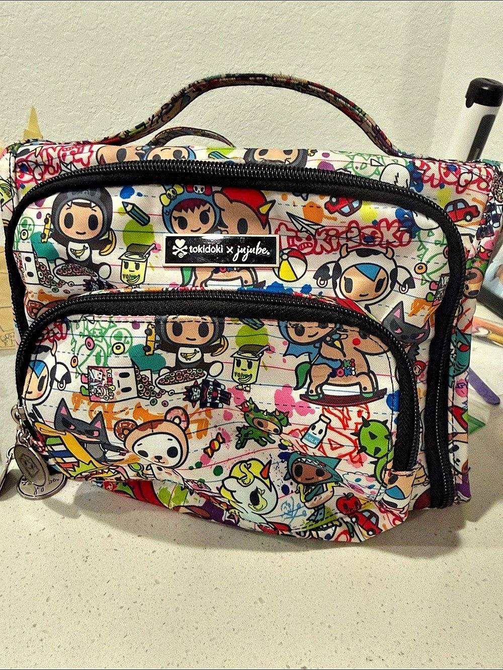 tokidoki Cosmetic Case Multicolor